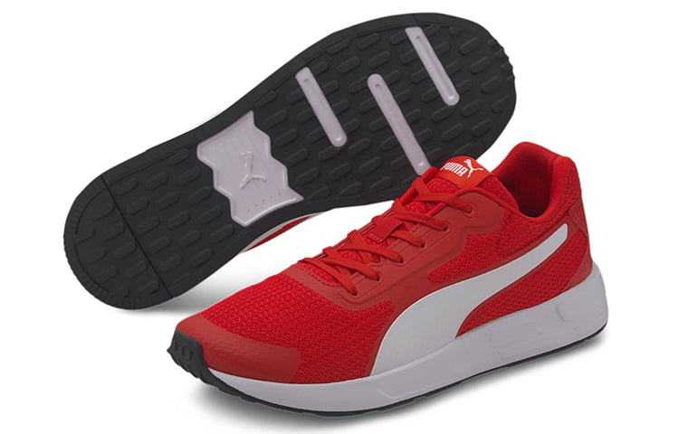 PUMA Taper White Red 373018-08