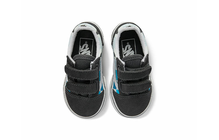 Vans Old Skool Low Top Casual Skate Shoes Td Black Blue VN000D3YAC3