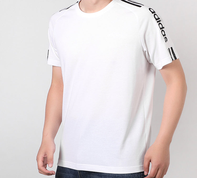 Men's adidas neo Short Sleeve White T-Shirt FP7478