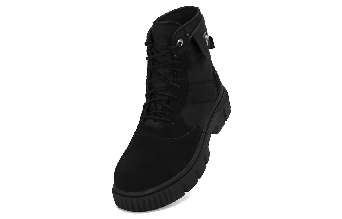 Timberland Greyfield 6 Inch Waterproof Boots 'Black Suede' A2KWA015