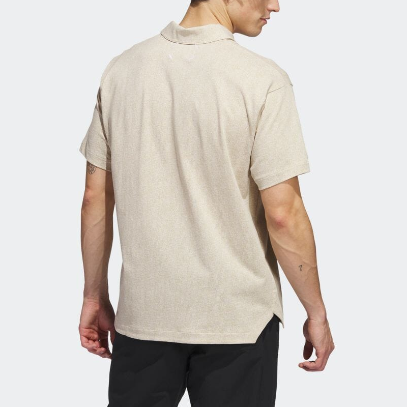 Adicross Burning Cart Society Polo Shirt 'Clear Brown' HS5613