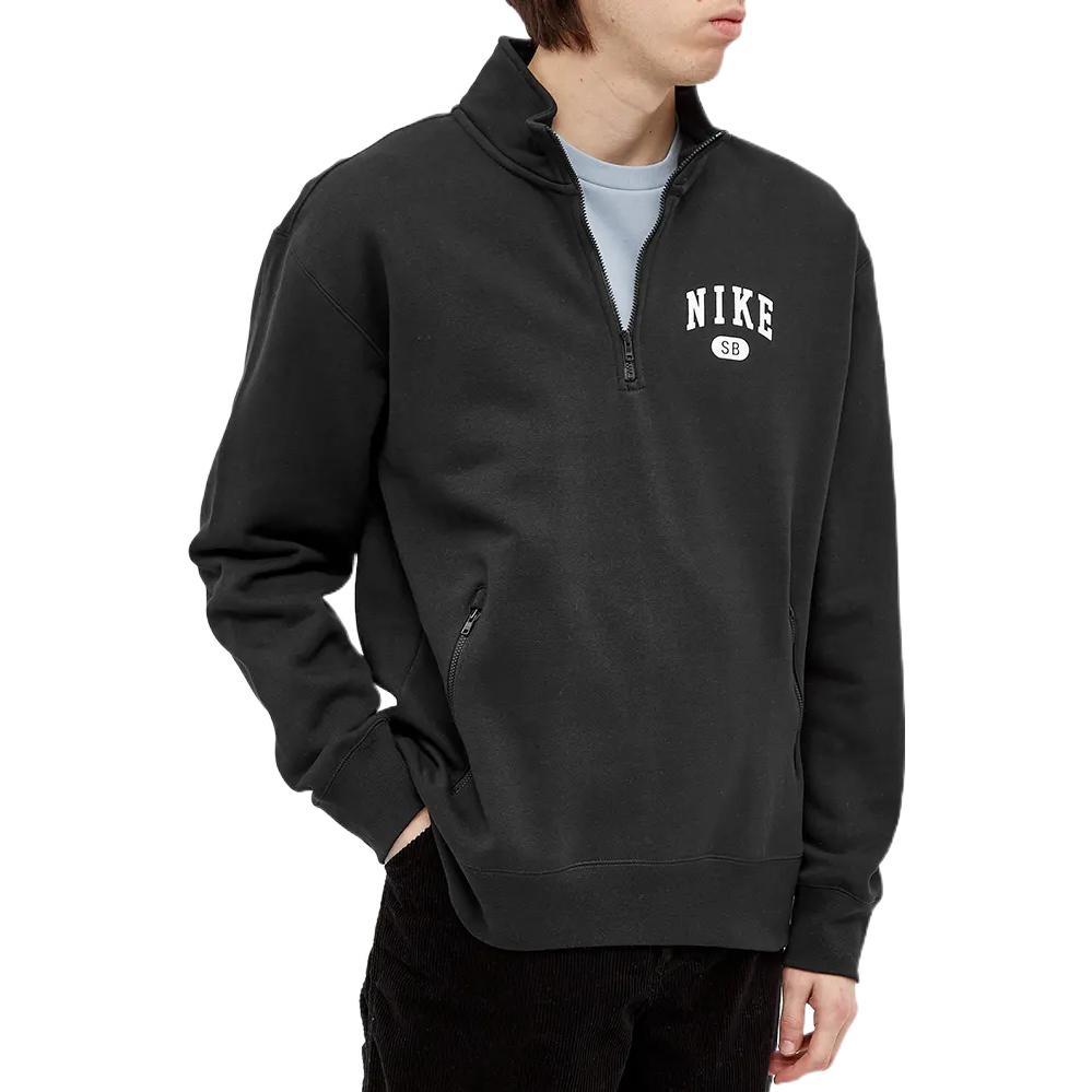 Nike SB Collegiate Half Zip Black CV4344-010
