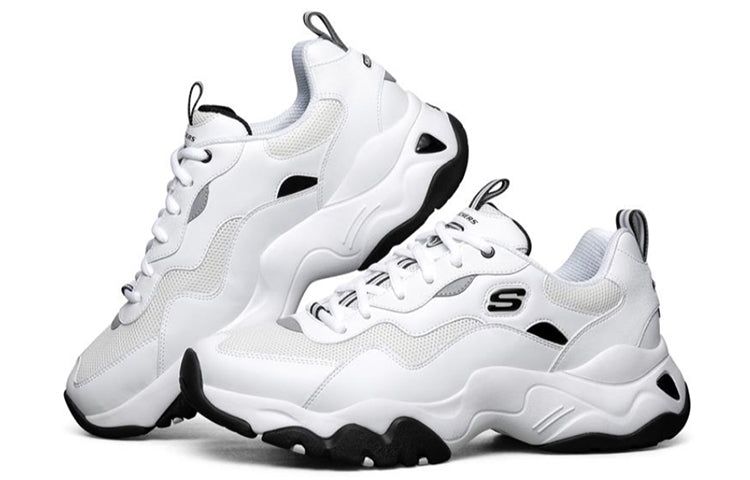 Skechers D lites 3.0 Running Shoes White 888004-WHT