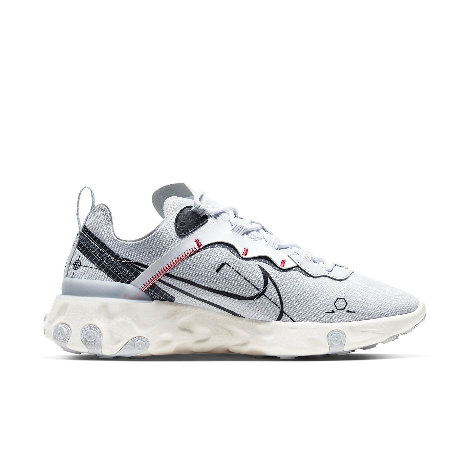 Nike React Element 55 'Platinium Sail White' CU3009-002
