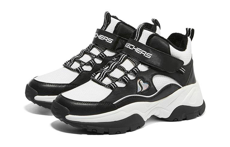 (GS) Skechers Kozmiks 'White Black' 302527L-WBK