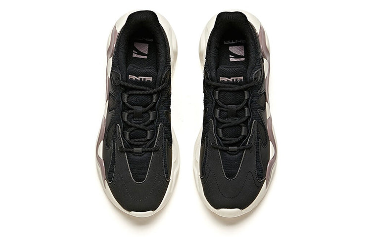 (WMNS) ANTA Life Series Sneakers 'Black Daddy' 122048841-3
