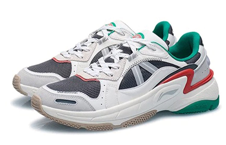 Li-Ning Broken Generation 'White Red Green' AGCR357-5