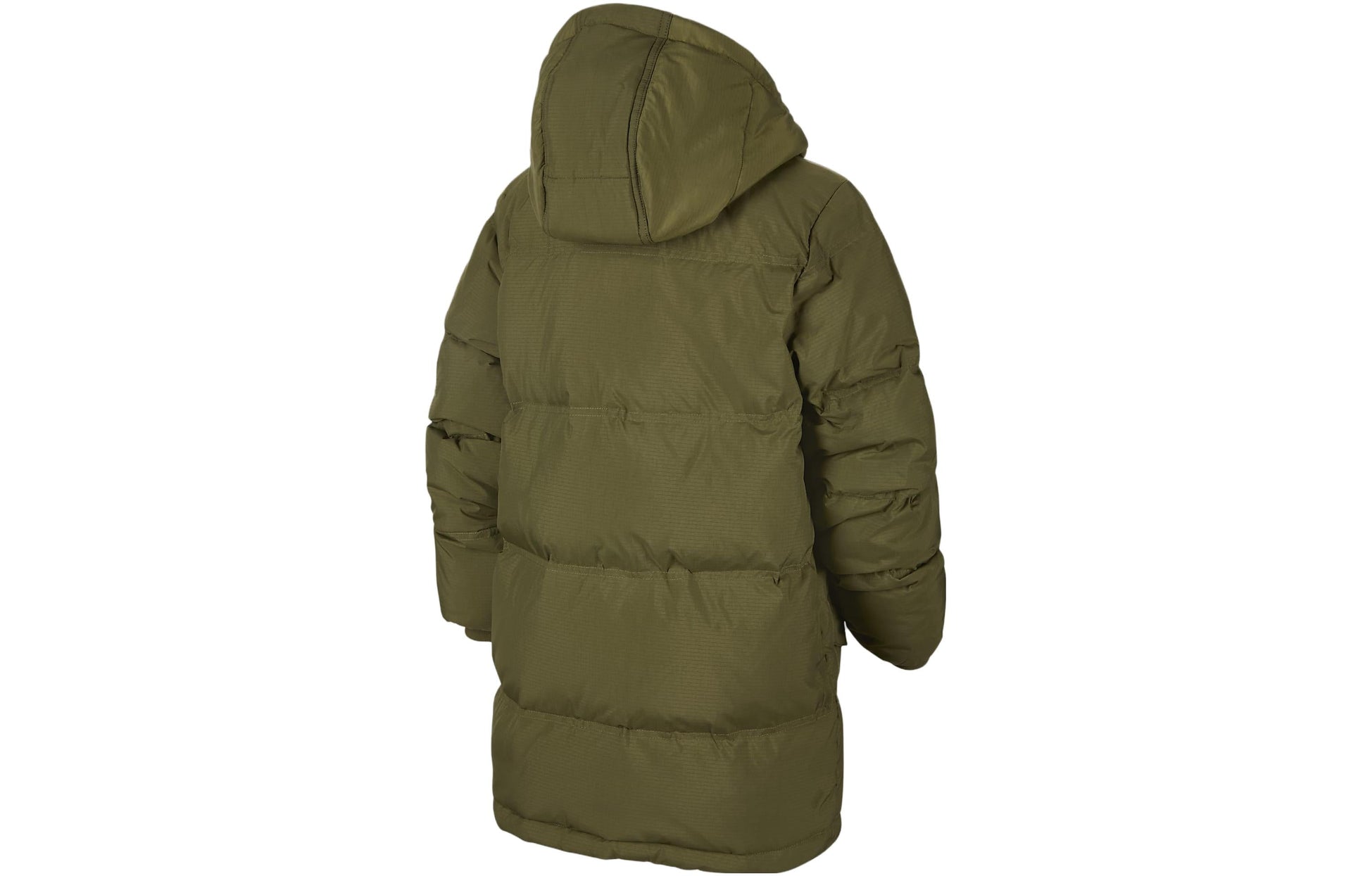 (GS) Air Jordan Midlength Puffer Coat 'Olive Green' FV2740-398