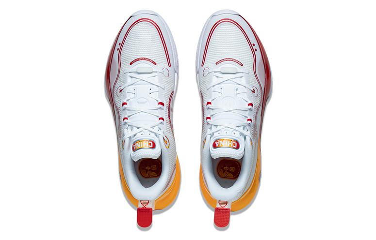 Li-Ning Yushuai Evolution Low 'White Red Yellow' ABAS161-7