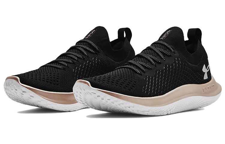 (WMNS) Under Armour Flow Velociti SE Metallic 'Black Metallic Gold' 3025256-004