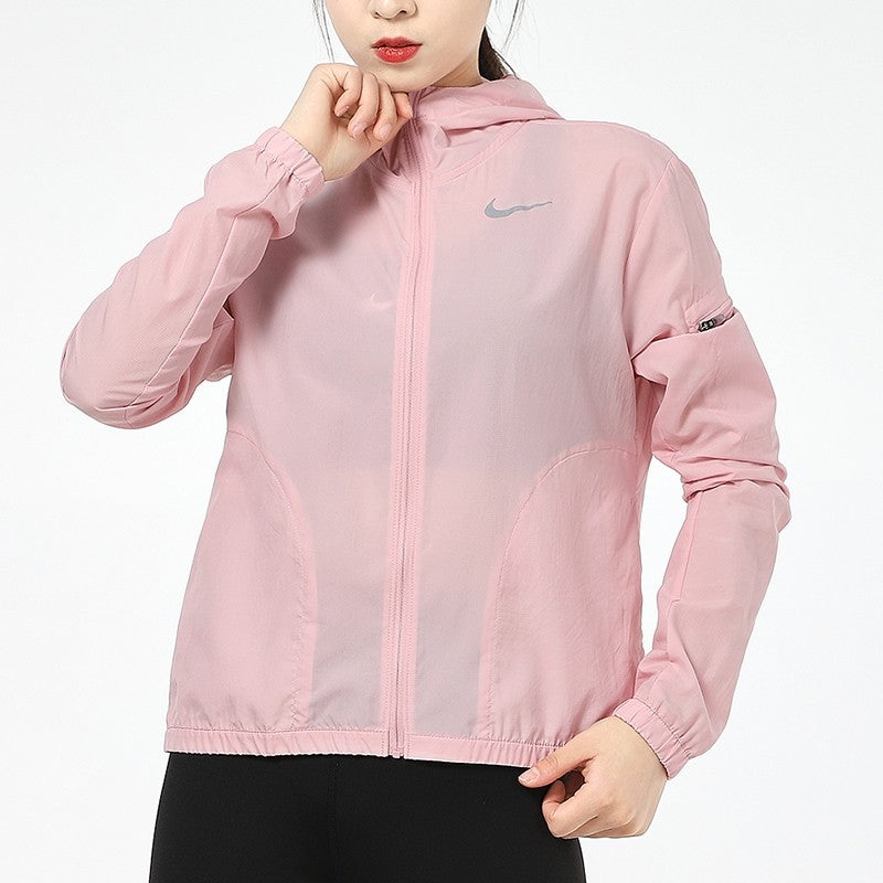 (WMNS) Nike AS W NK IMP LGHT JKT Jacket HD PINK GLAZE CZ9541-630