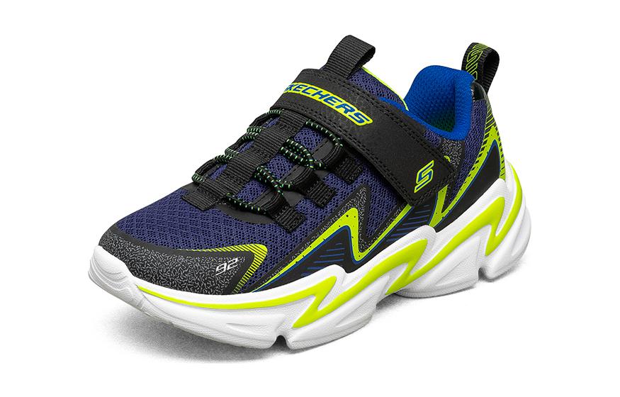 (GS) Skechers Wavetronic 'Black Yellow' 403603L-BKNV