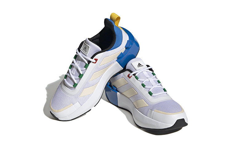 (GS) adidas Tech Runner x LEGO 'White Shock Blue' HP5883