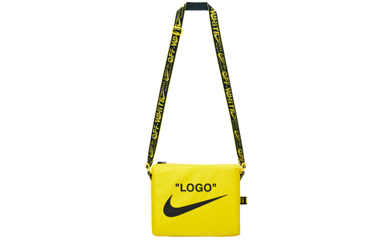 (WMNS) Nike x Off-White NRG X Cross Bib Vest 'Opti Yellow' BV8054-731