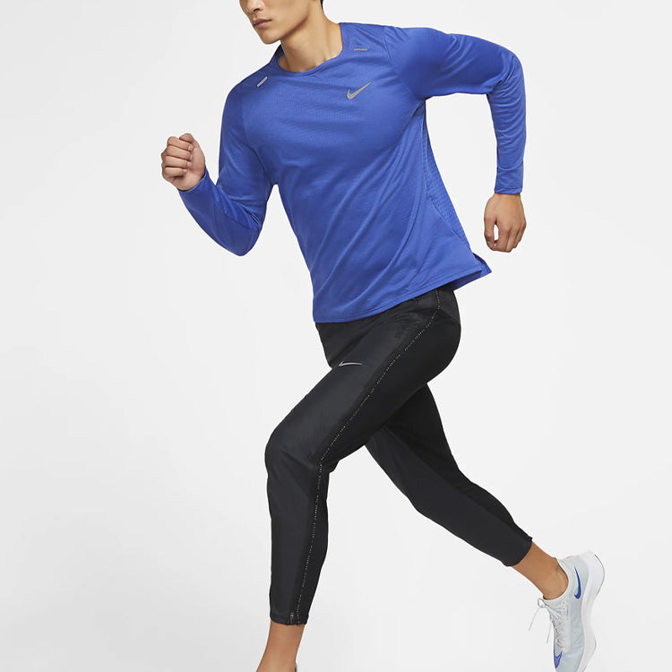Nike Rise Running Quick Dry Long Sleeves Blue CJ5425-430
