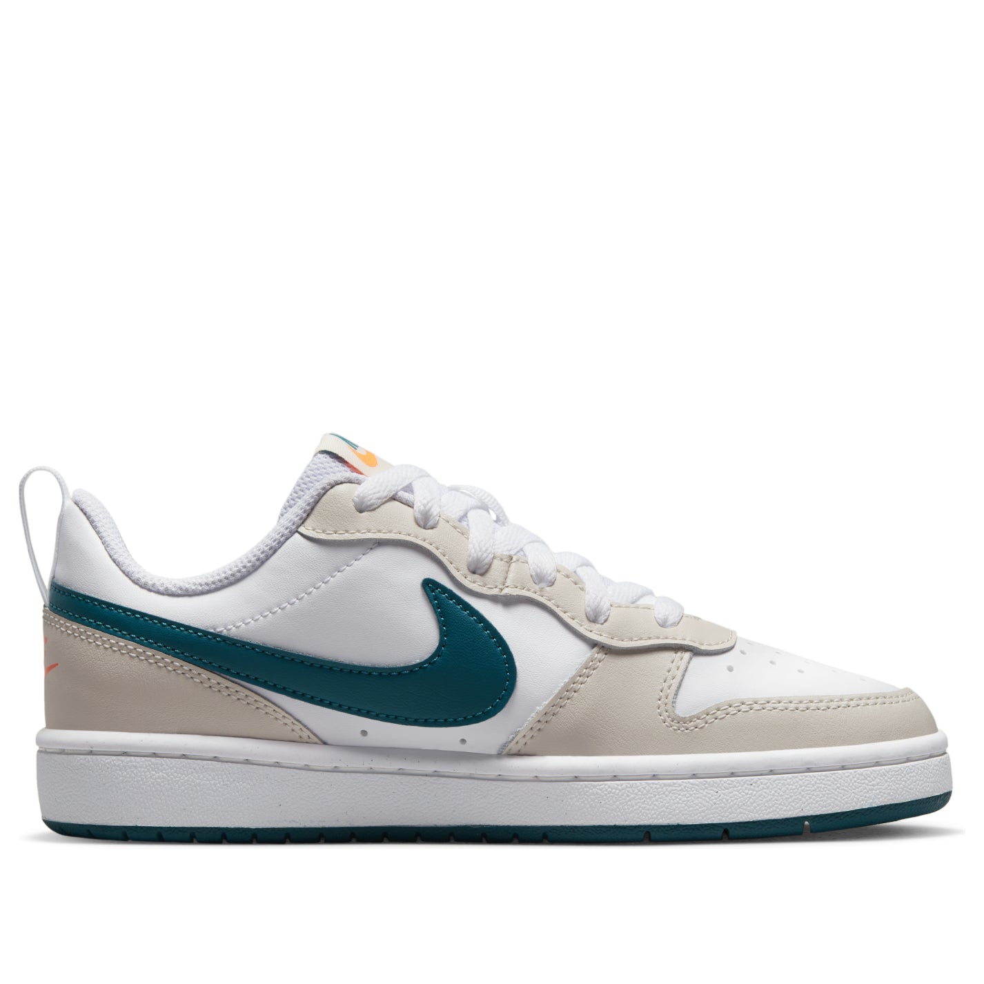(GS) Nike Court Borough Low 2 'Sail Bright Spruce' BQ5448-017
