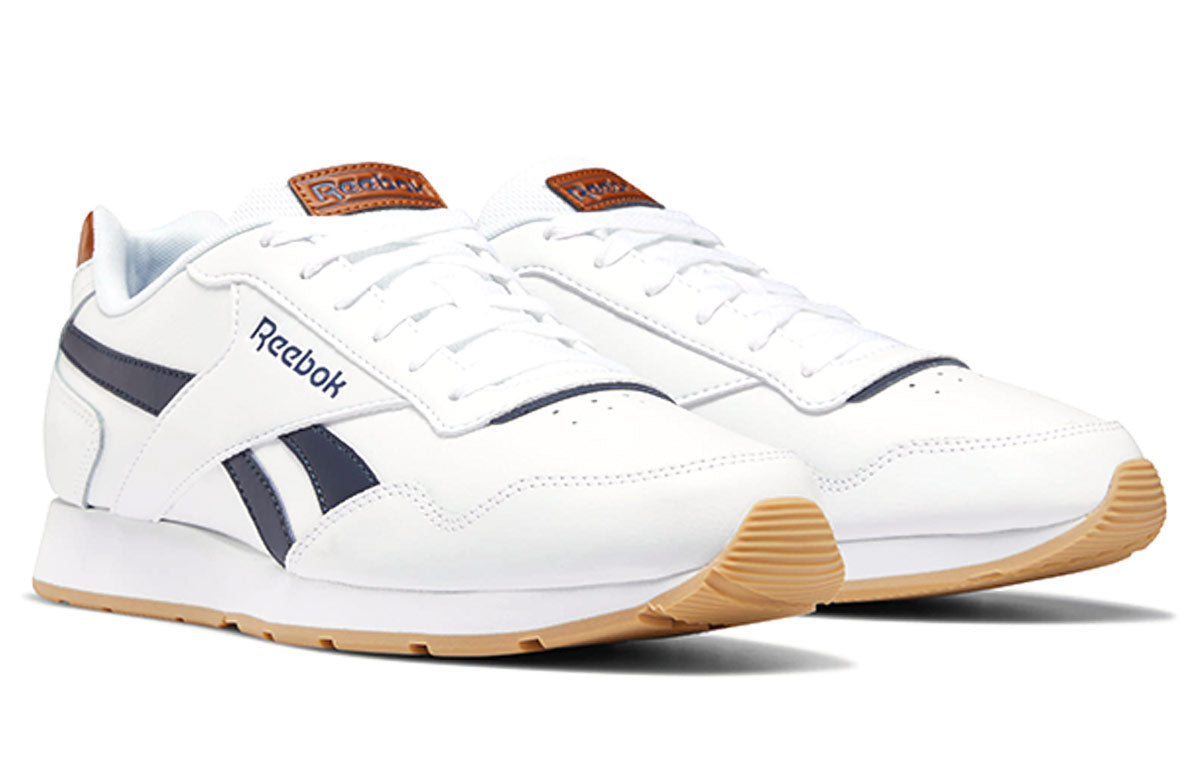 Reebok Royal Glide White Blue Brown Shoes/Sneakers DV8781