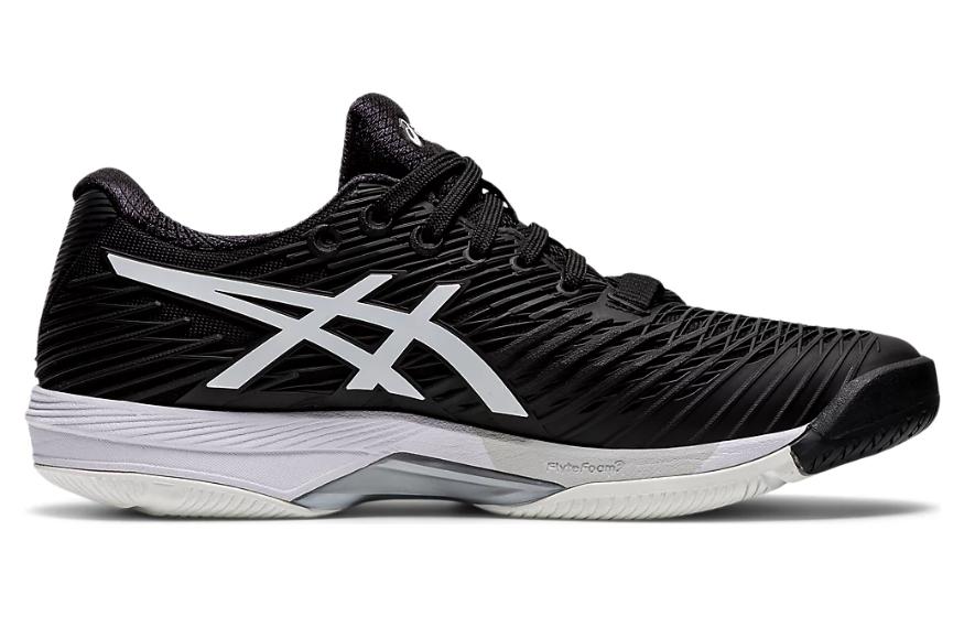 (WMNS) ASICS Solution Speed FF 2 'Black White' 1042A136-001