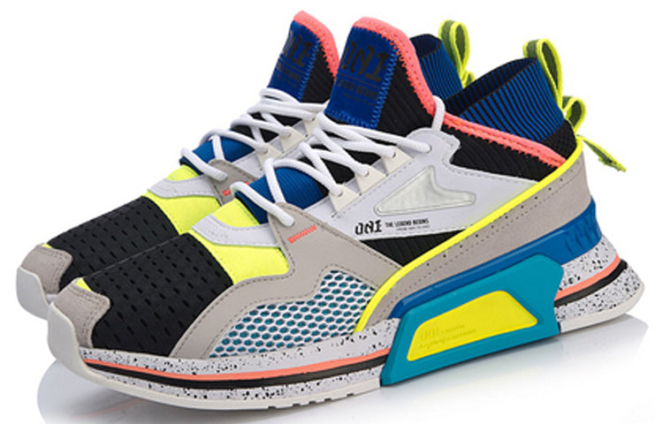 Li-Ning 001 T1000 No Boundry Mid 'Black Grey White' AGLP007-3