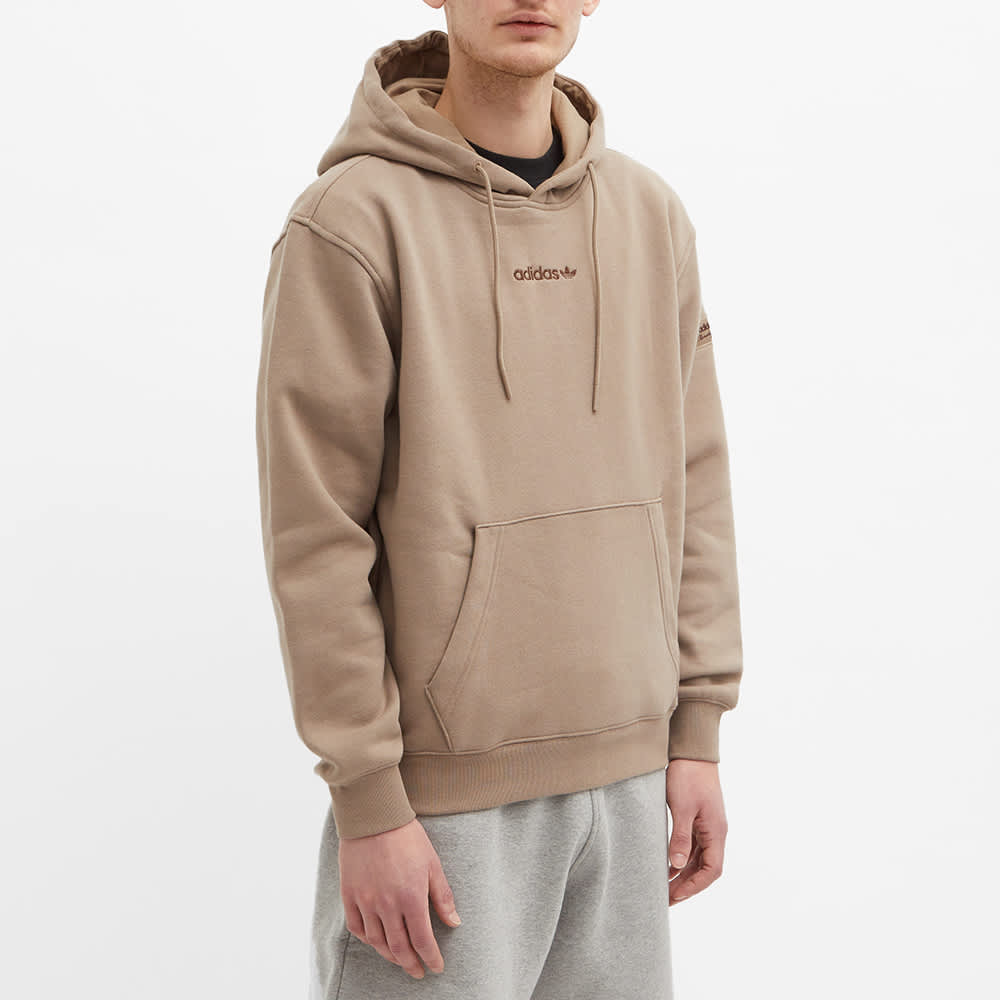adidas originals Trefoil Linear Hoody Logo HM2652