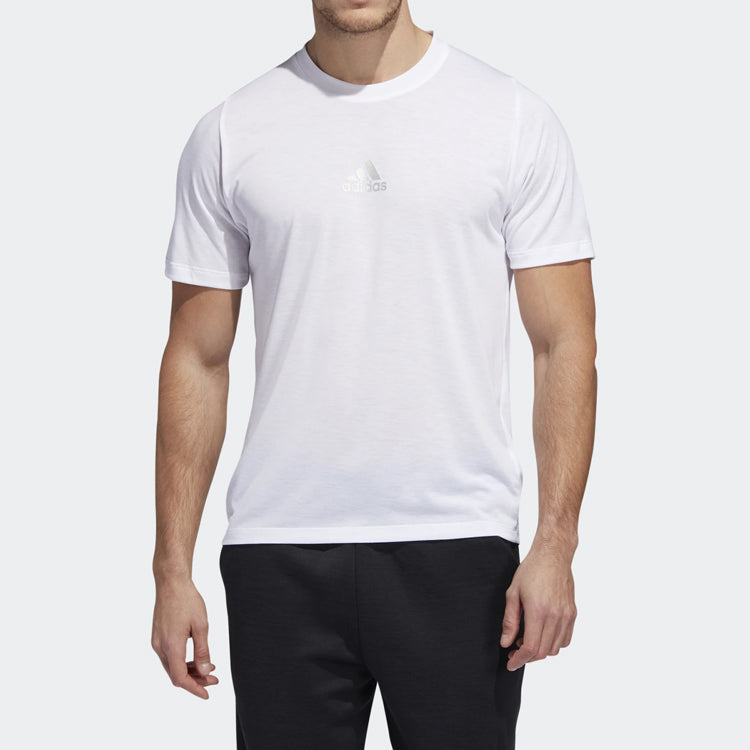 adidas TRN FL Tee 'White Black' ED8321