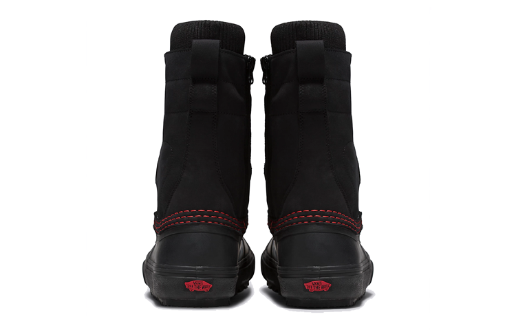 Vans Standard Zip Snow MTE Boots 'Black Red' VN0A5JI5BLA