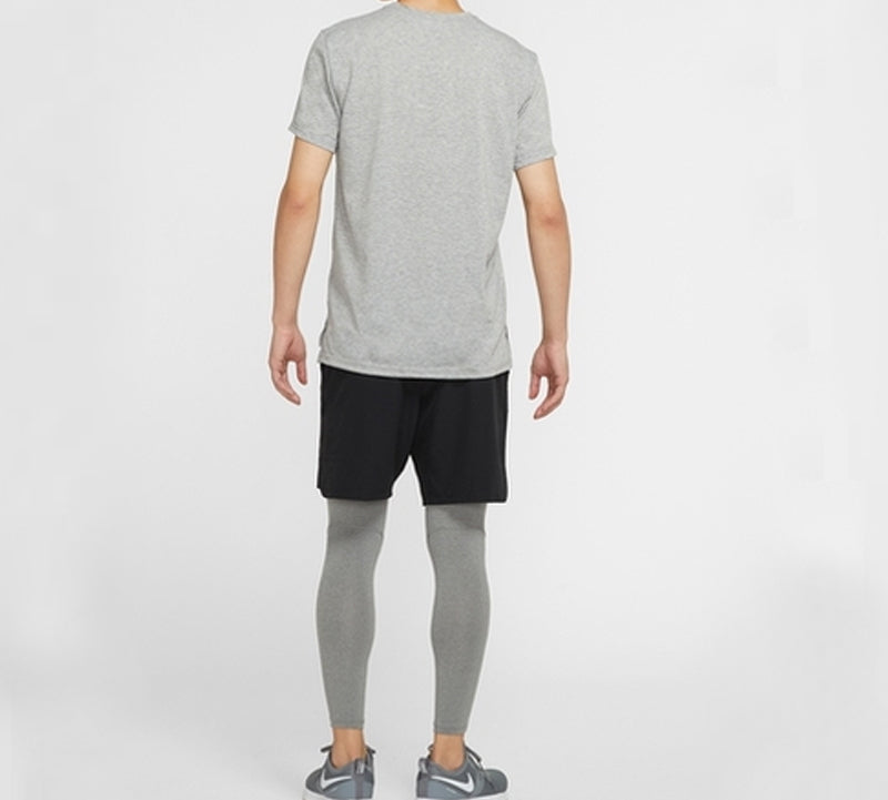 Nike Logo Training Round Neck Short Sleeve light grey CN9813-063