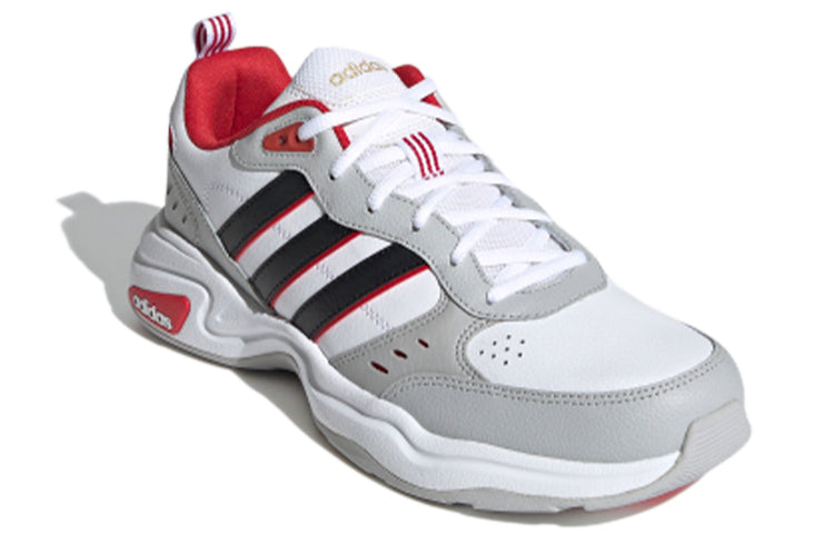 adidas neo Strutter 'White Gray Red' H05536