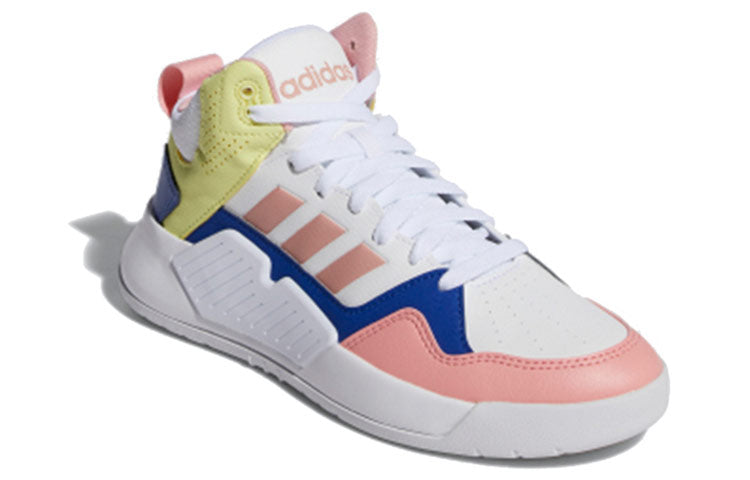 (WMNS) adidas neo Play9tis 2.0 'White Pink Blue' FW5844