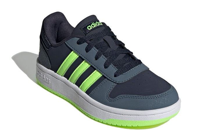 (GS) adidas Hoops 2.0 K 'Blue Green' FW3171