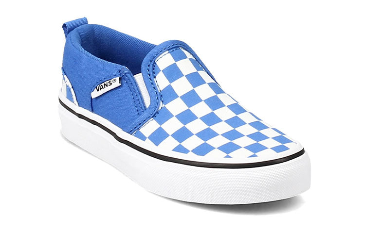 Vans Asher Kids 'Checkerboard - Nebulas Blue' VN0A45JR0OZ