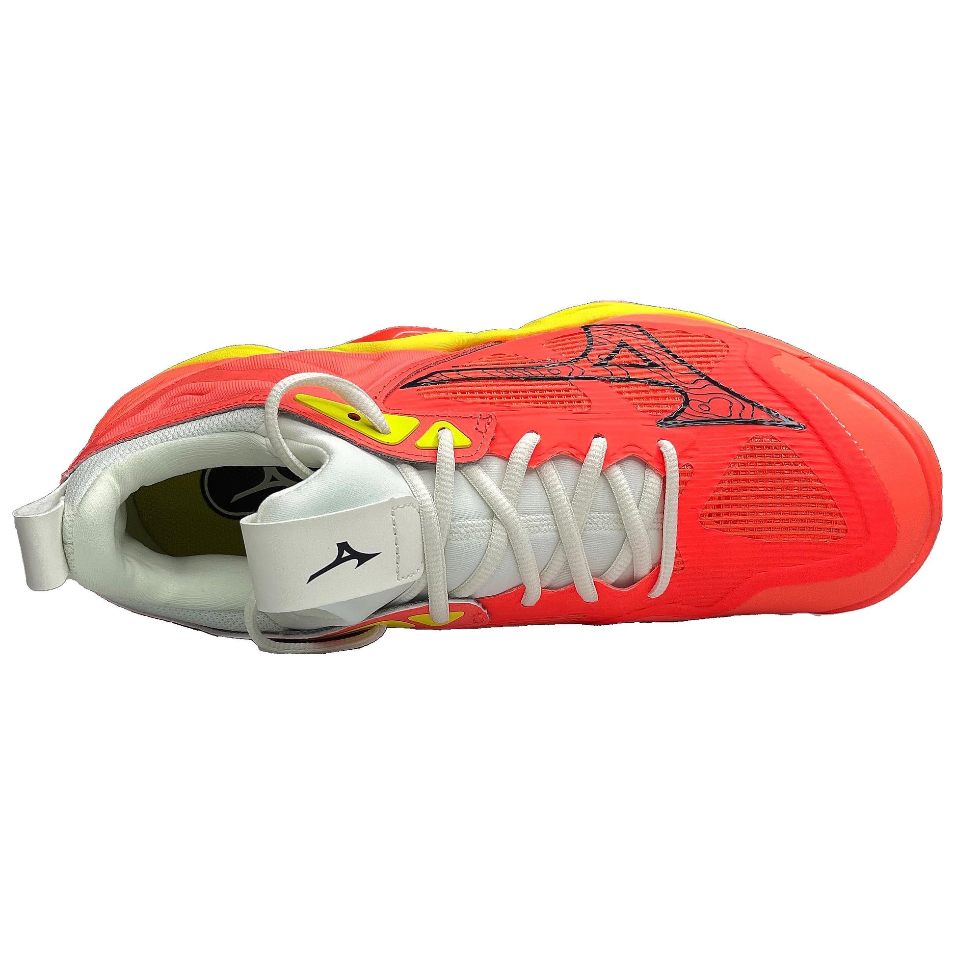 Mizuno Wave Momentum 3 'Neon Orange' V1GA231202
