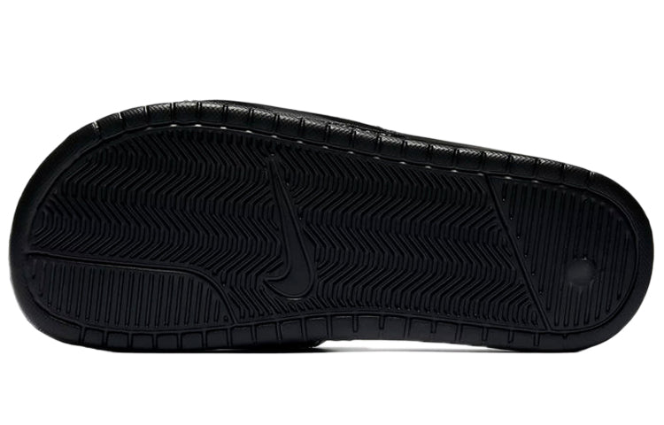 (WMNS) Nike Benassi JDI 'Black Vivid Pink' 343881-061