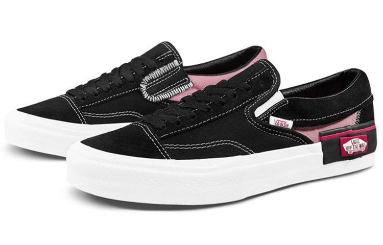 Vans Slip-on Cap Black Pink Unisex 'Black Pink' VN0A3WM5BEM