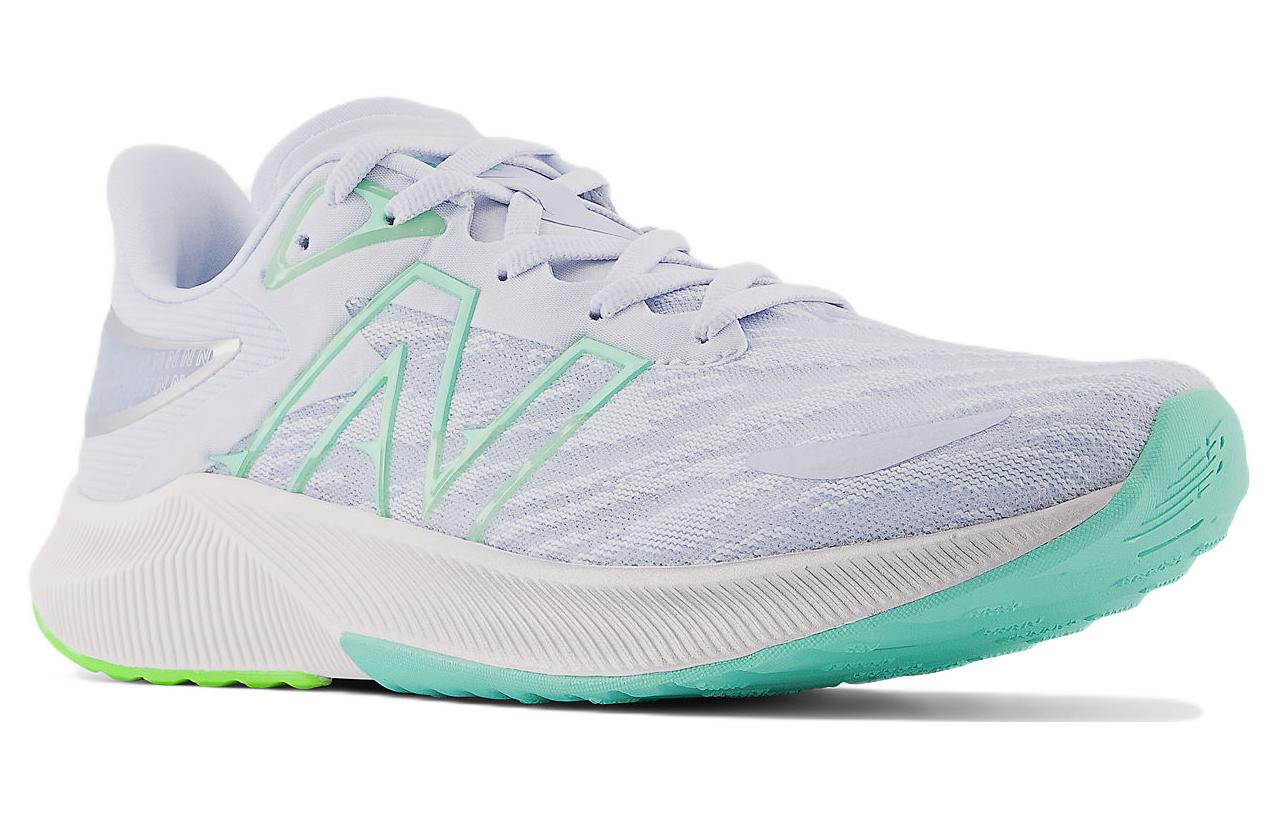 (WMNS) New Balance FuelCell Propel V3 'White Gray Green' WFCPRCL3