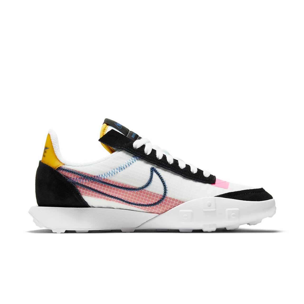 (WMNS) Nike Waffle Racer 2X 'White Chile Red' DH1073-100