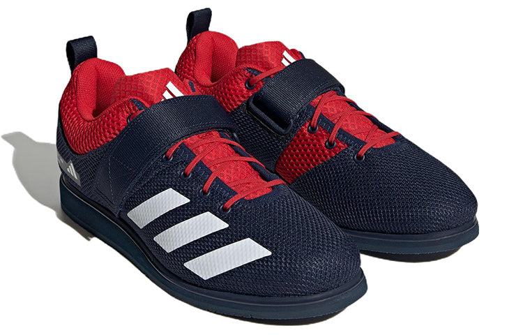 adidas Powerlift 5 Weightlifting Shoes 'Navy Red' HQ3530