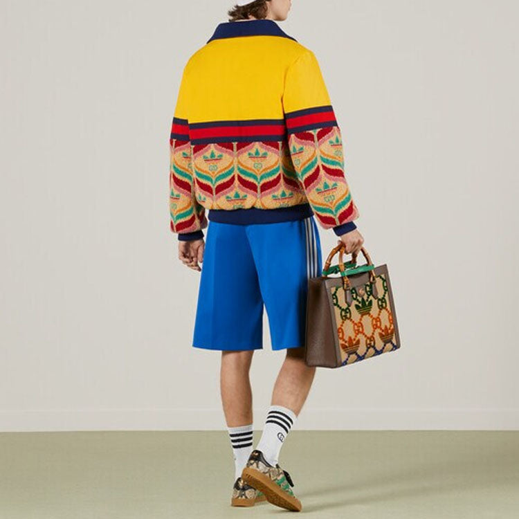 Gucci x adidas Half-Zip Jacket 'Camel Yellow' 723088-XKCUR-2436