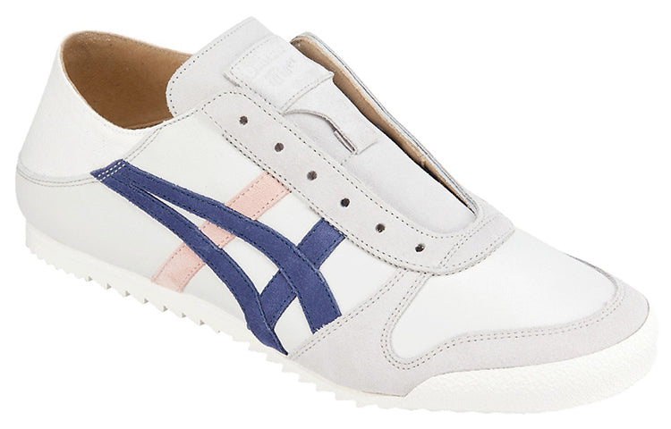 (WMNS) Onitsuka Tiger Mexico 66 Slip-On  'White Blue' 1182A052-100