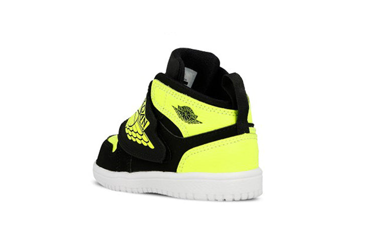 (TD) Sky Air Jordan 1 'Black Volt' BQ7196-007