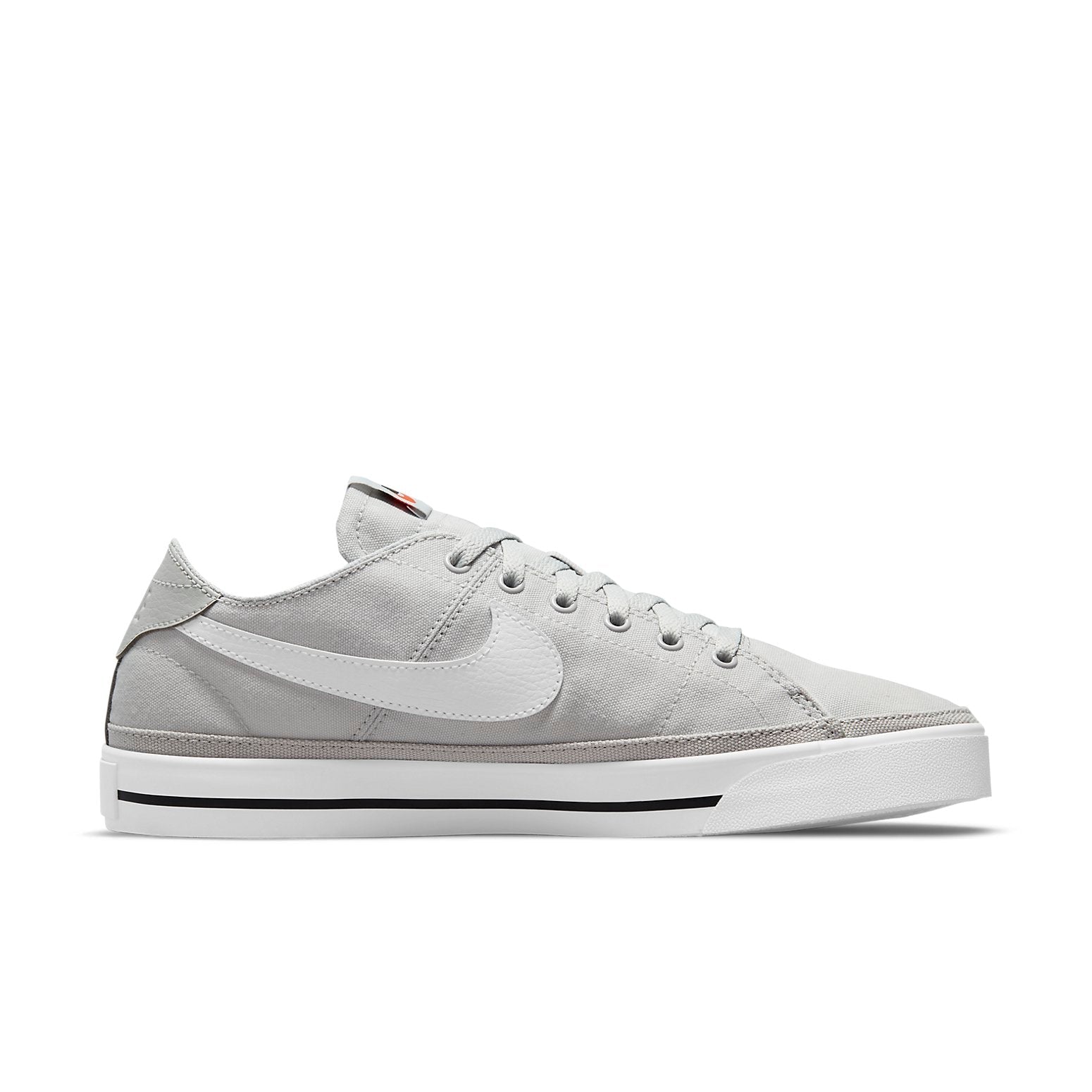 Nike Court Legacy Canvas Low-Top Sneakers Grey 'Gray White' CW6539-003