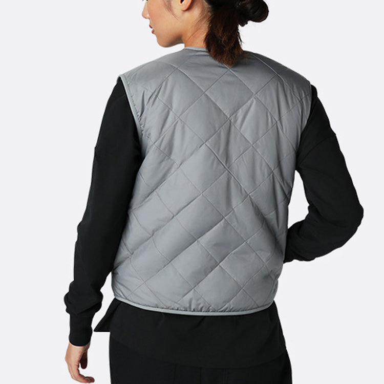 (WMNS) Converse Sherpa Reversible Vest Asia Sizing 'Grey' 10020286A01