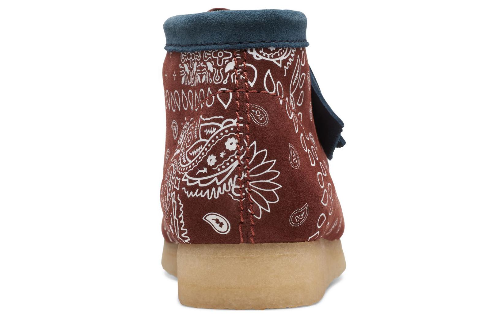 (WMNS) Clarks Wallabee Boots 'Paisley Brick' 26168826