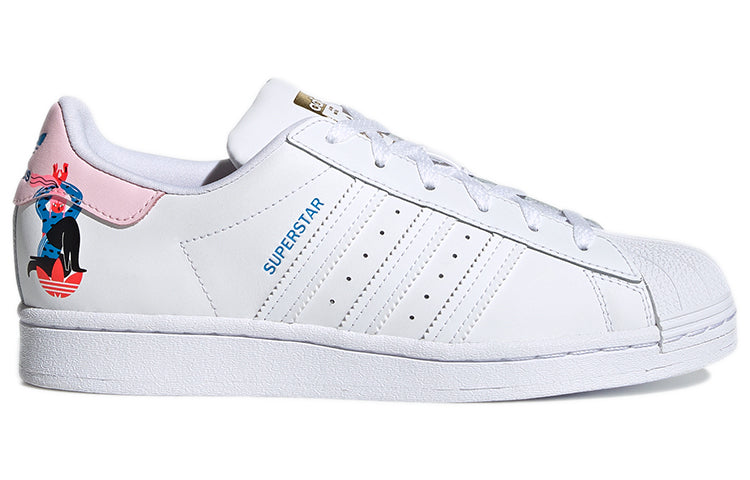 (WMNS) adidas Egle Zvirblyte x Superstar 'White Clear Pink' Q47223
