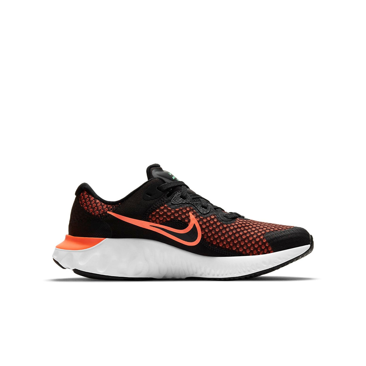 (GS) Nike Renew Run 2 'Black Orange' CW3259-004
