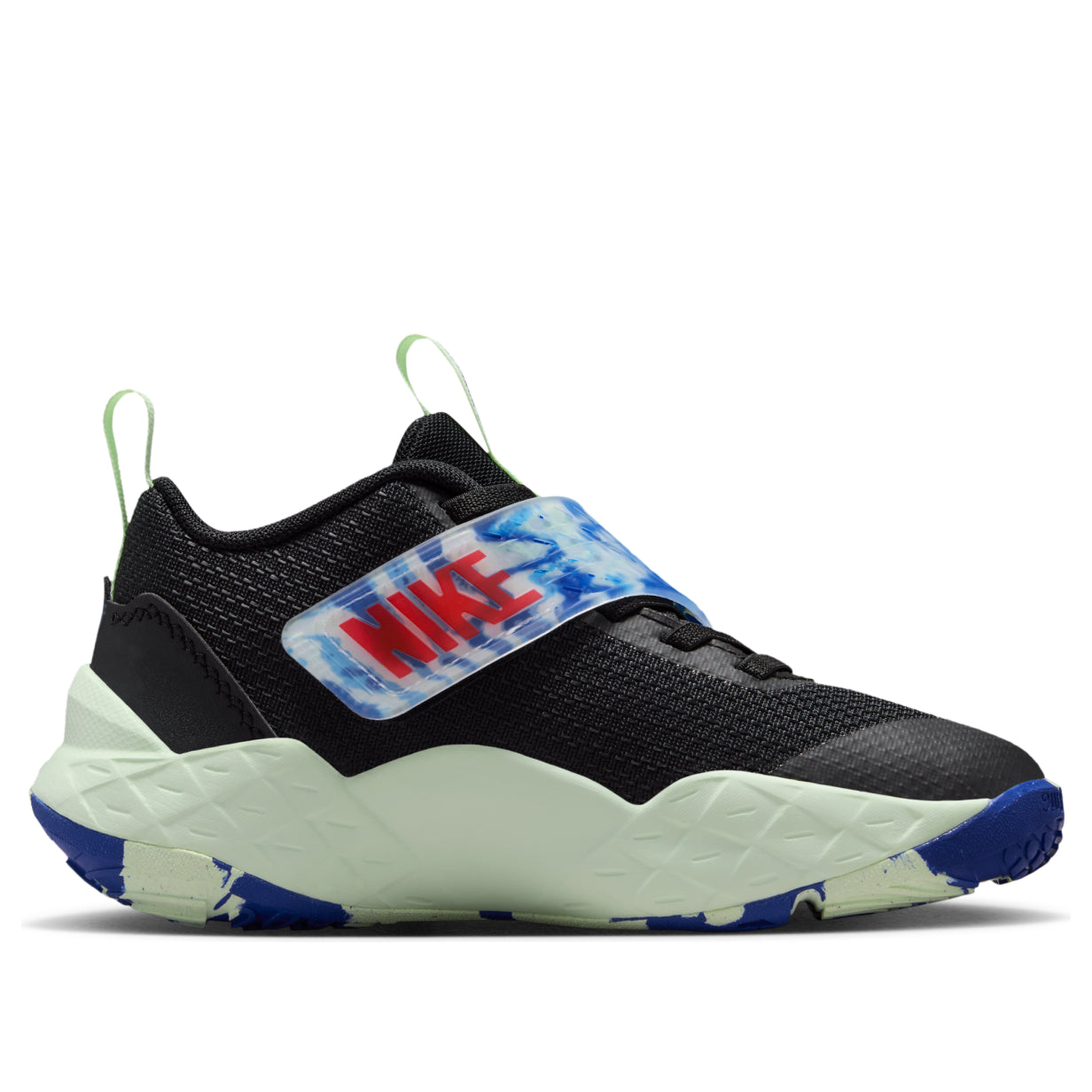 (PS) Nike Team Hustle D 12 'Black Royal Volt Bright Crimson' IQ0814-001