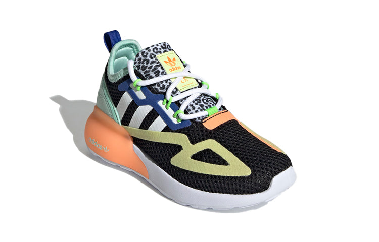 (PS) adidas originals ZX 2K 'Black White Orange' FX6531