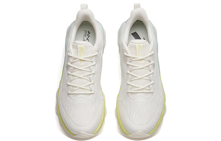 (WMNS) ANTA Running Series Sneakers 'White Green Blue' 122215555-4