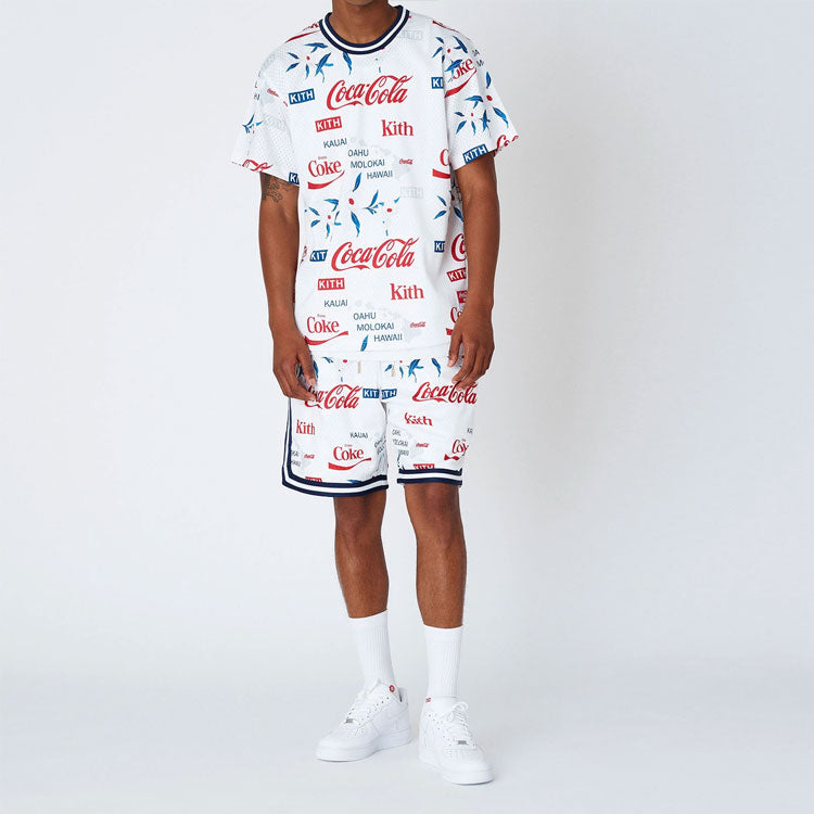 KITH x Coca-Cola x Mitchell & Ness BP Hawaii Jersey Tee KH-002