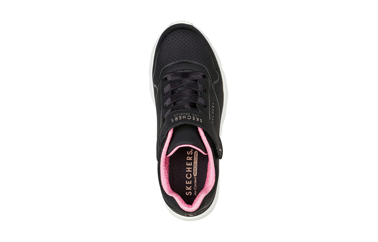 (GS) Skechers Uno Lite 'Black Pink' 310451L-BKRG